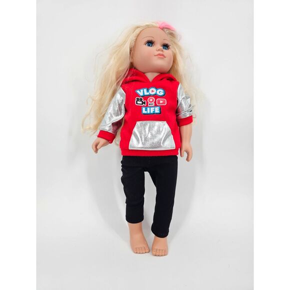 My Life As 18" Poseable Vlogger Doll Blonde - Picture 11 of 14